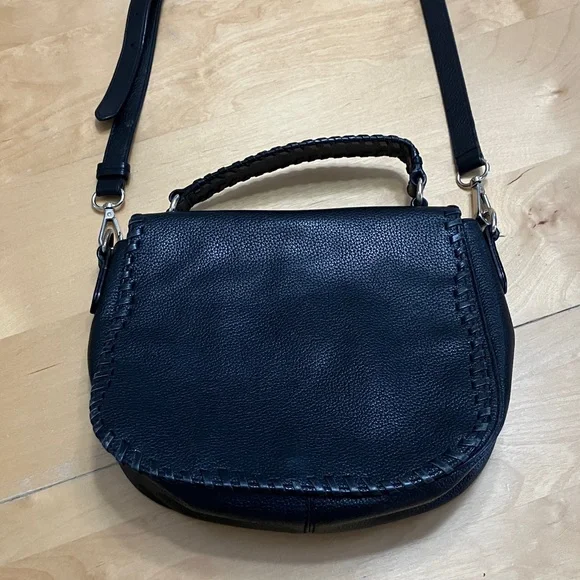Barneys New York Black Crossbody Bag - Picture 1 of 8